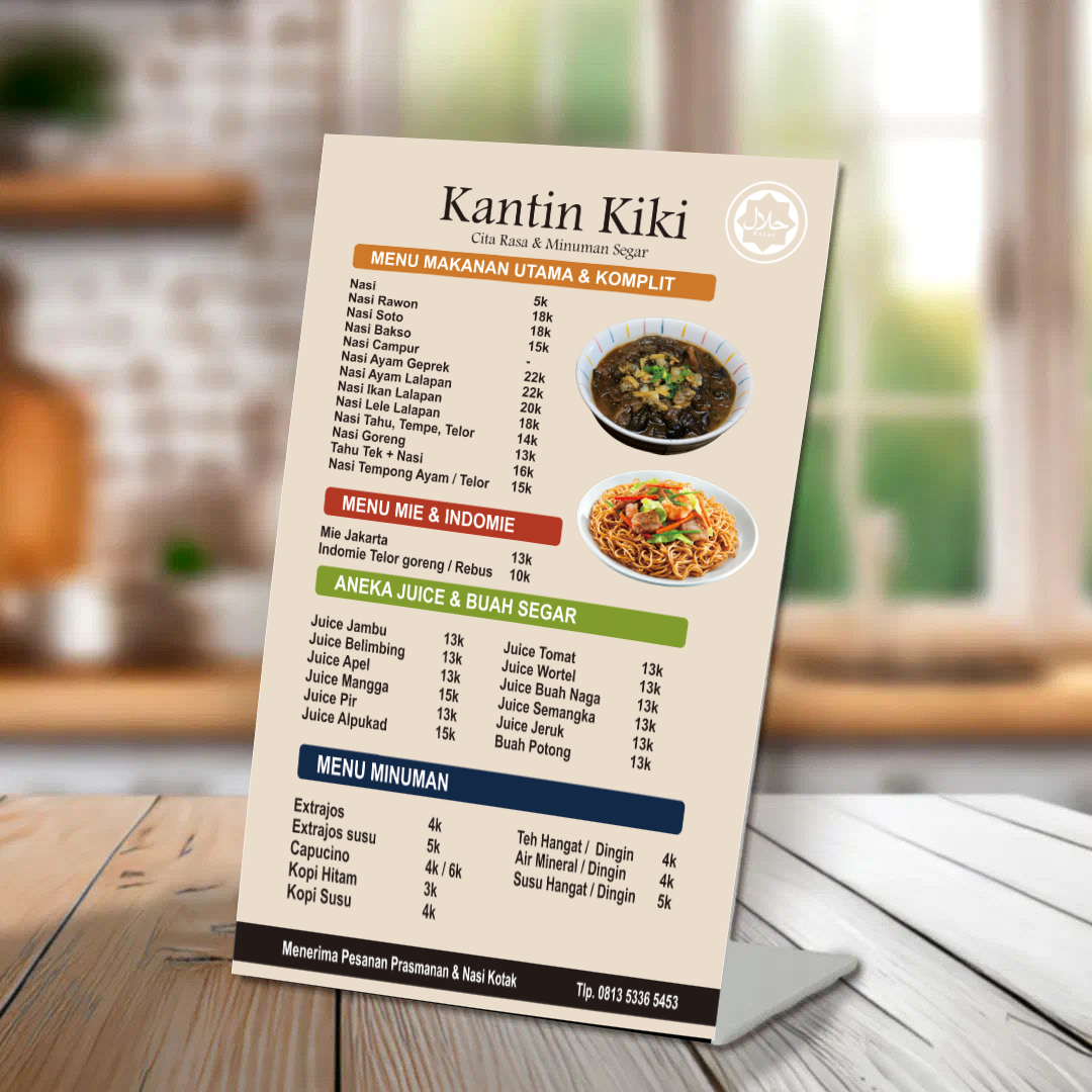 Food Menu Design 🍽️