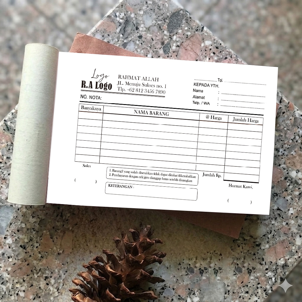 NOTA / INVOICE / CUSTOM